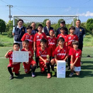 U-10の部準優勝 神栖クラブ-B