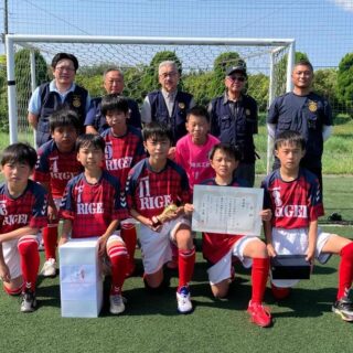 U-12の部準優勝 銚子リゲルFC