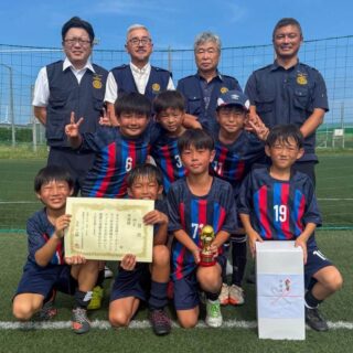 U-9の部準優勝（銚子リゲルFC）