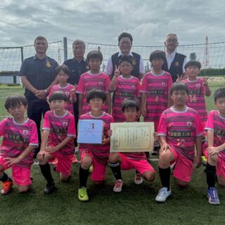U-9の部３位（東庄FC）