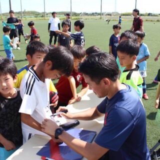 石神選手サイン会②