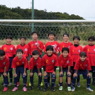 準優勝　FCクレセール鹿嶋ジュニア