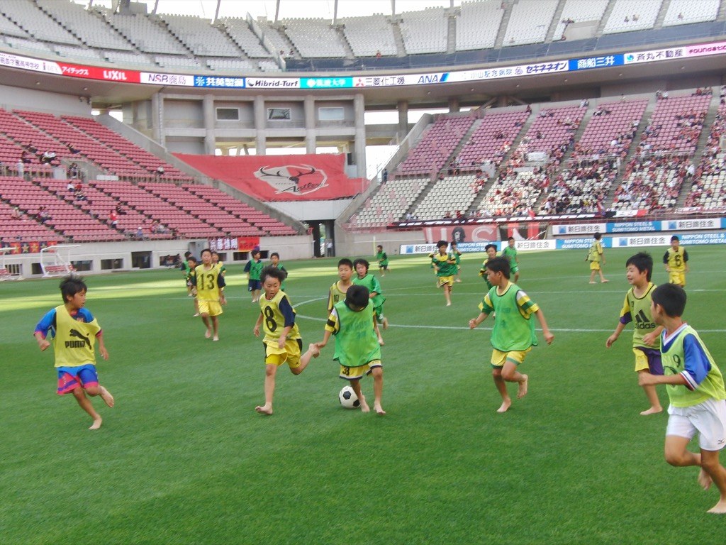 2017年 神栖の日 裸足でサッカー