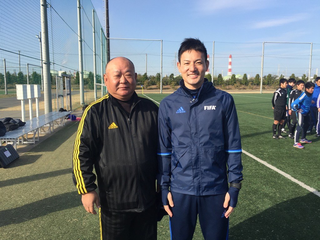 境川会長と佐藤氏