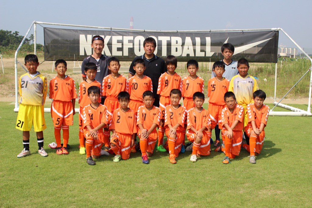 2015年8月 NIKEカップ U-10サッカー大会（神栖市トレセンU-10出場）