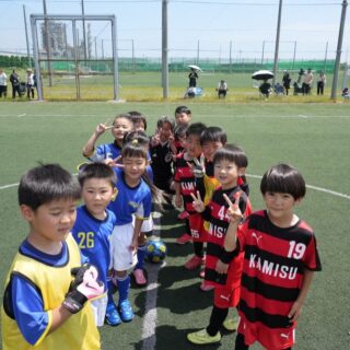 試合風景①