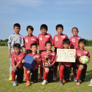 第9回U-11チャリティーサッカー大会2位FC波崎