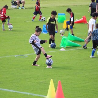 神栖市スポーツレクリエーション祭2026『おもしろサッカー教室』が行われました