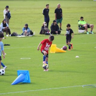 神栖市スポーツレクリエーション祭2026『おもしろサッカー教室』が行われました