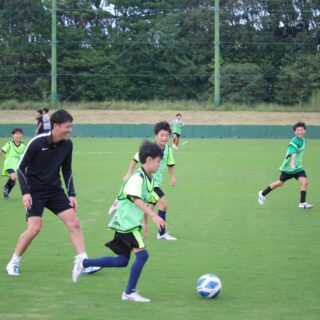 神栖市スポーツレクリエーション祭2026『おもしろサッカー教室』が行われました